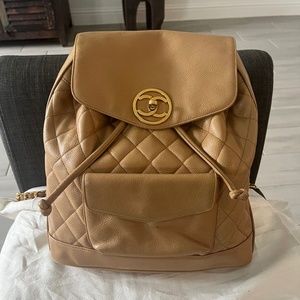 vintage Chanel backpack
